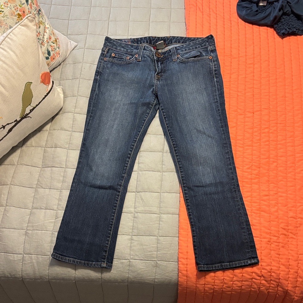 Lucky Brand Dark Blue Straight Leg Jeans